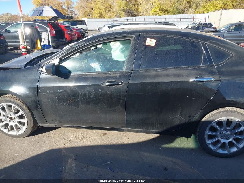 2014 Dodge Dart Limited VIN: 1C3CDFCB9ED862994 Lot: 43649507