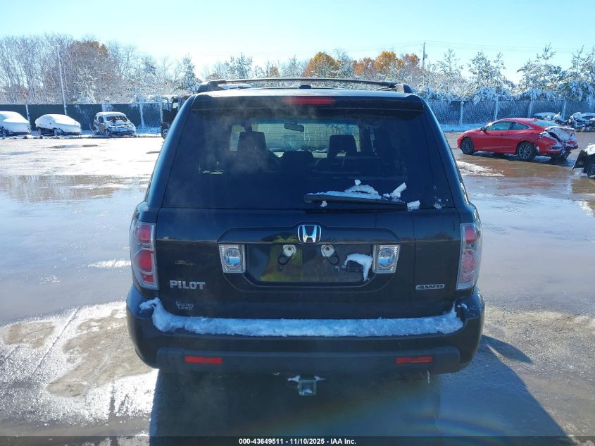 2007 Honda Pilot Ex-L VIN: 2HKYF18717H512534 Lot: 43649511