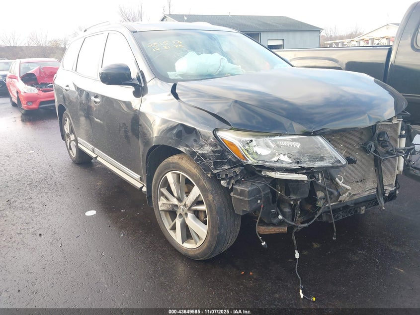 2016 NISSAN PATHFINDER PLATINUM - 5N1AR2MM4GC600012