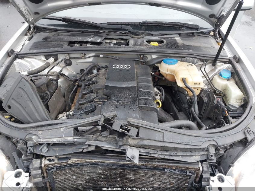 2009 Audi A4 2.0T Cabriolet Quattro VIN: WAUDF48H79K008418 Lot: 43649600