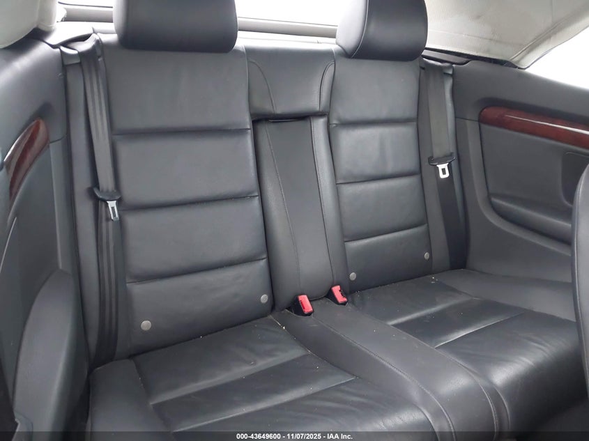 2009 Audi A4 2.0T Cabriolet Quattro VIN: WAUDF48H79K008418 Lot: 43649600