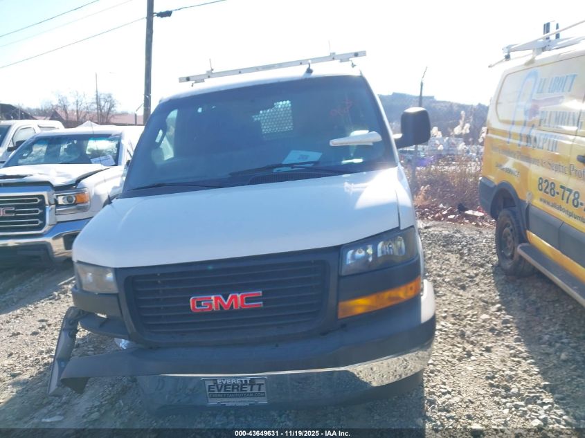 2021 GMC Savana Cargo Rwd 2500 Regular Wheelbase Work Van VIN: 1GTW7AFP8M1300109 Lot: 43649631