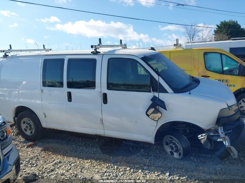 2021 GMC Savana Cargo Rwd 2500 Regular Wheelbase Work Van VIN: 1GTW7AFP8M1300109 Lot: 43649631