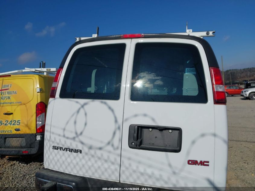 2021 GMC Savana Cargo Rwd 2500 Regular Wheelbase Work Van VIN: 1GTW7AFP8M1300109 Lot: 43649631