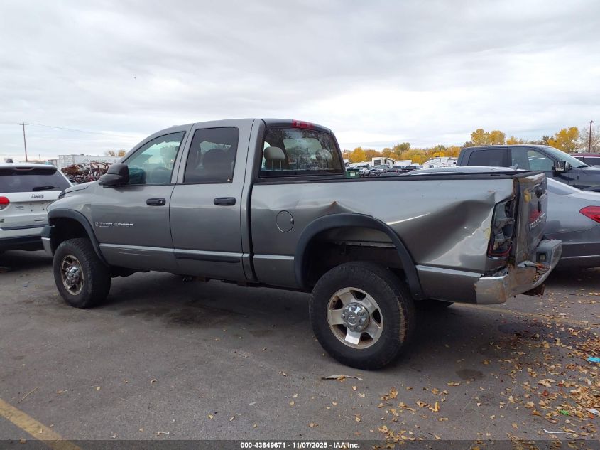 2005 Dodge Ram 2500 Slt/Laramie VIN: 3D7KS28D45G900317 Lot: 43649671