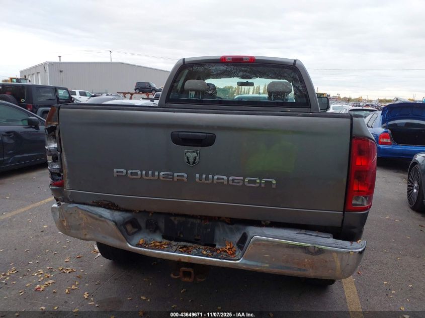 2005 Dodge Ram 2500 Slt/Laramie VIN: 3D7KS28D45G900317 Lot: 43649671