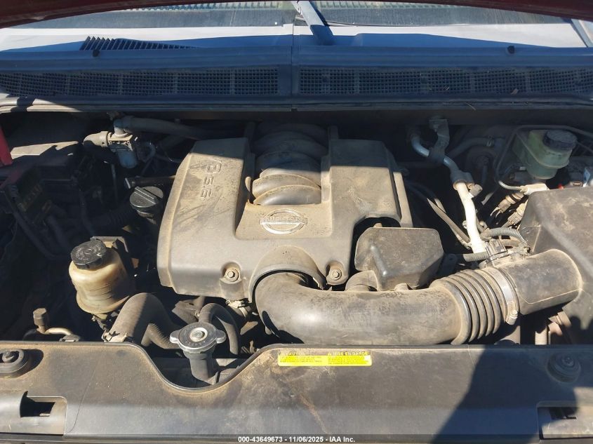 2005 Nissan Armada Le VIN: 5N1AA08A95N738397 Lot: 43649673