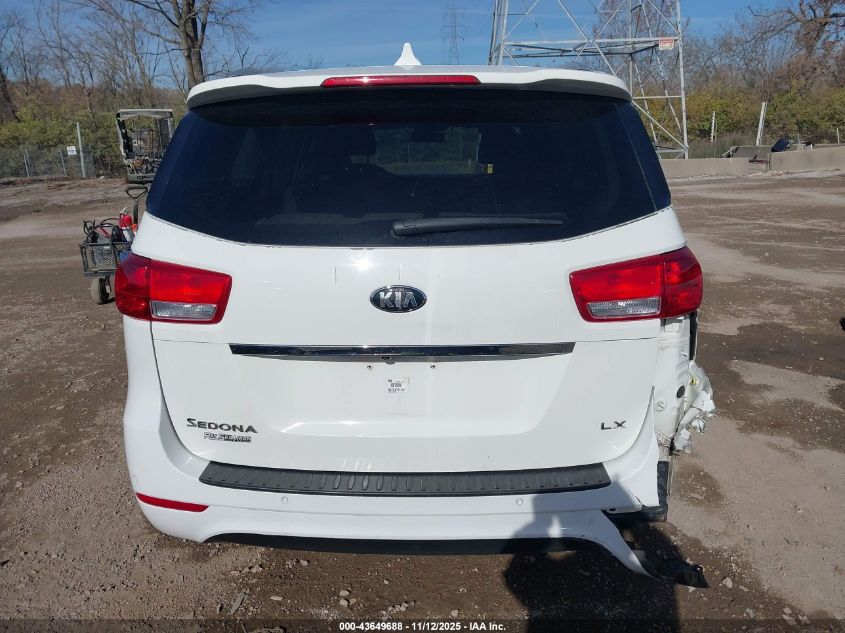 2016 Kia Sedona Lx VIN: KNDMB5C10G6173876 Lot: 43649688