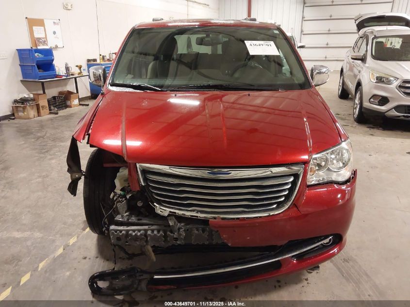 2016 Chrysler Town & Country Touring-L Anniversary Edition VIN: 2C4RC1CG6GR120074 Lot: 43649701