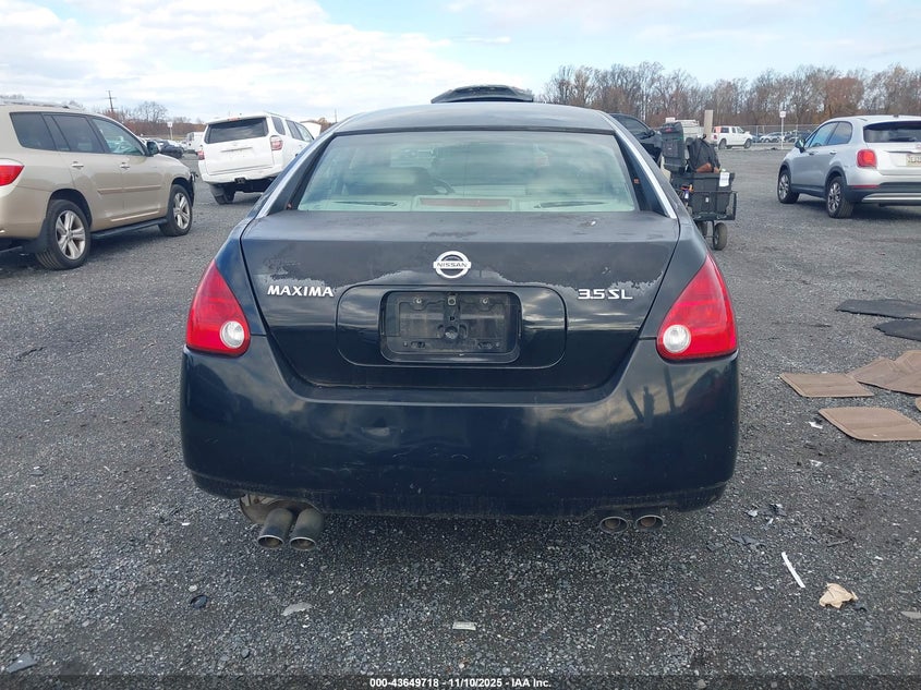 2004 Nissan Maxima 3.5 Sl VIN: 1N4BA41E24C896576 Lot: 43649718