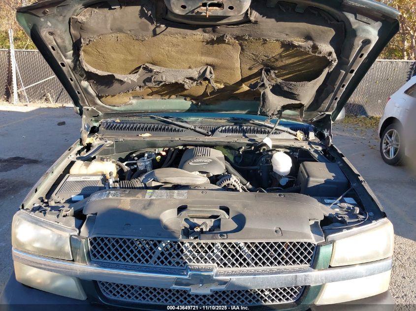 2003 Chevrolet Silverado 1500 Ls VIN: 1GCEK19T23Z324747 Lot: 43649721