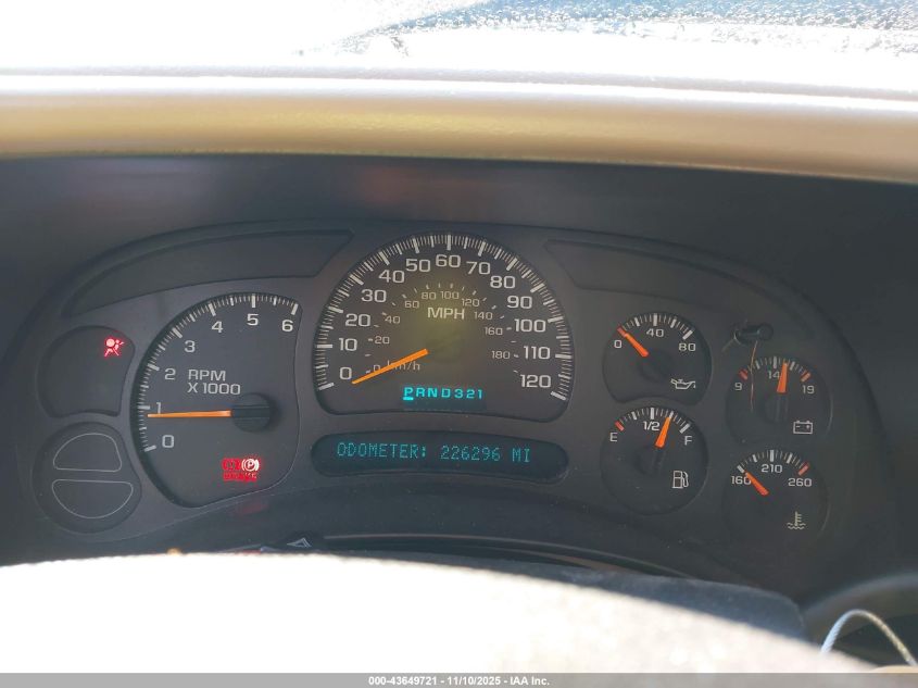 2003 Chevrolet Silverado 1500 Ls VIN: 1GCEK19T23Z324747 Lot: 43649721