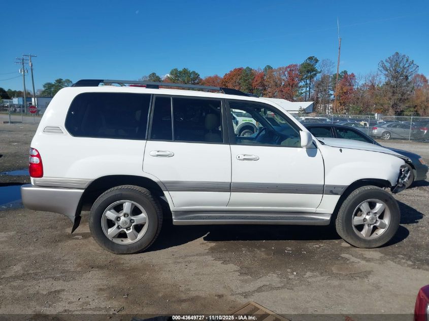 2004 Toyota Land Cruiser VIN: JTEHT05J242057317 Lot: 43649727