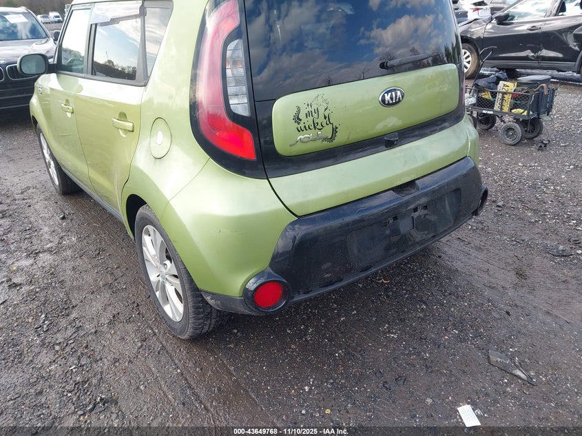 2016 KIA SOUL + KNDJP3A55G7857749