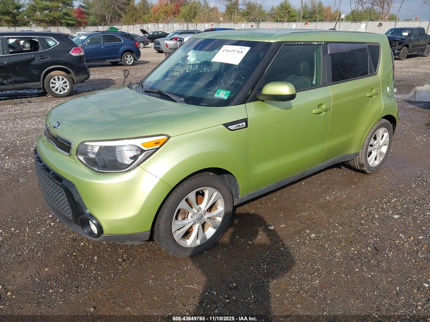 2016 KIA SOUL + KNDJP3A55G7857749