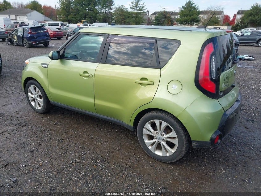 2016 KIA SOUL + KNDJP3A55G7857749