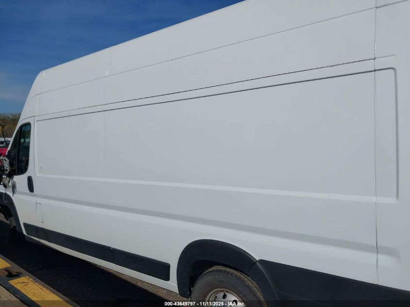 2023 Ram Promaster 3500 Cargo Van Super High Roof 159 Wb Ext VIN: 3C6MRVZG8PE587156 Lot: 43649797