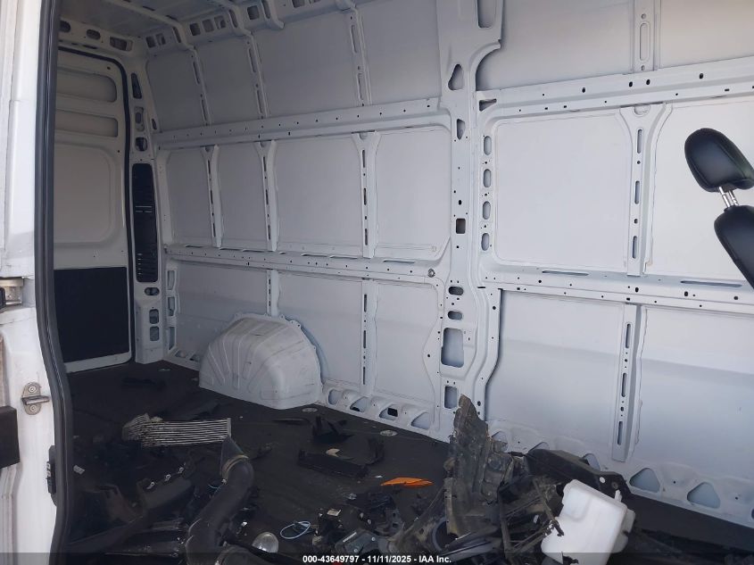 2023 Ram Promaster 3500 Cargo Van Super High Roof 159 Wb Ext VIN: 3C6MRVZG8PE587156 Lot: 43649797