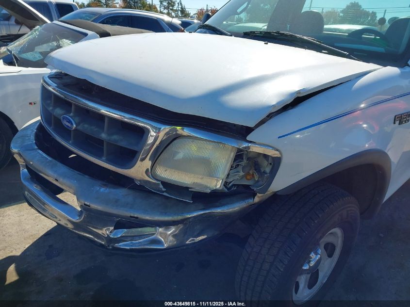 1997 Ford F-150 Lariat/Standard/Xl/Xlt VIN: 1FTDF18W0VNC86604 Lot: 43649815