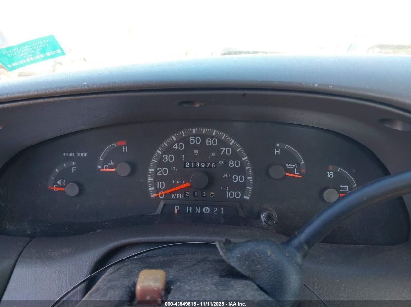 1997 Ford F-150 Lariat/Standard/Xl/Xlt VIN: 1FTDF18W0VNC86604 Lot: 43649815