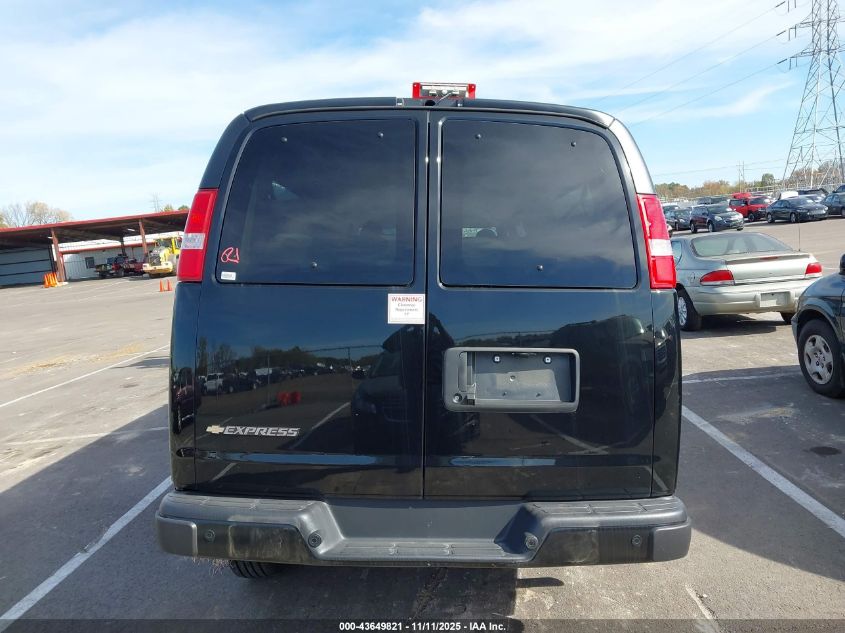 2025 Chevrolet Express Passenger Rwd 3500 Extended Wheelbase Ls VIN: 1GAZGNFP5S1105935 Lot: 43649821