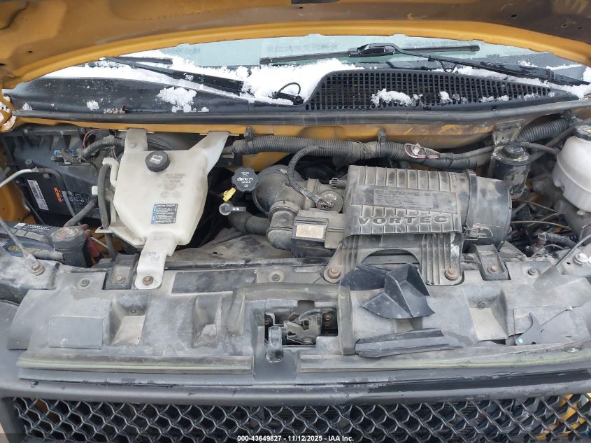 2015 Chevrolet Express Cutaway 4500 VIN: 1GB6G5BG6F1180007 Lot: 43649827