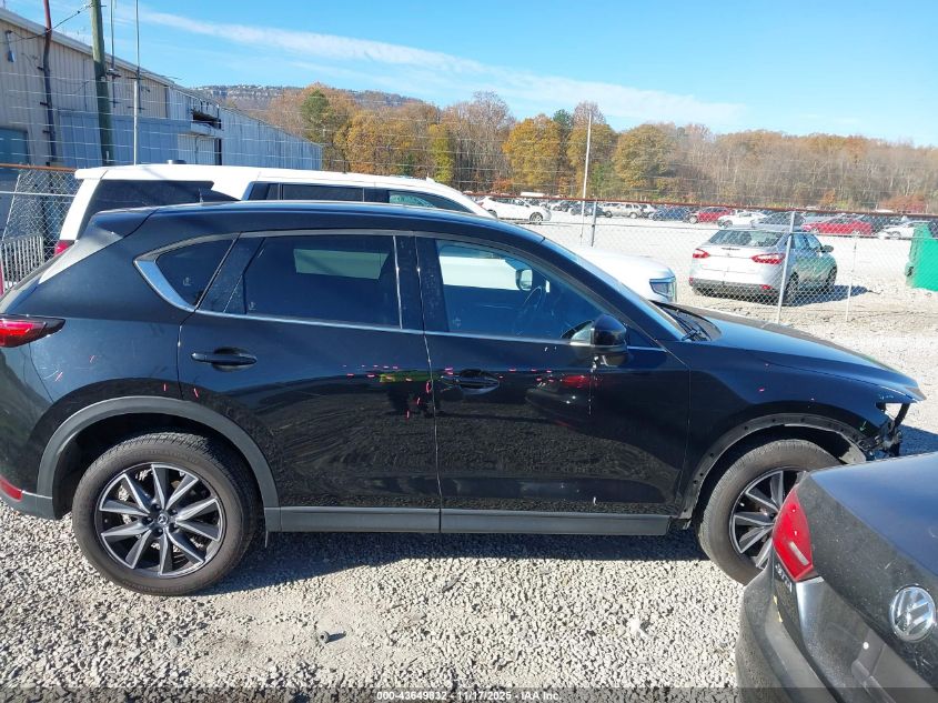 2017 Mazda Cx-5 Grand Touring VIN: JM3KFADL4H0153839 Lot: 43649832