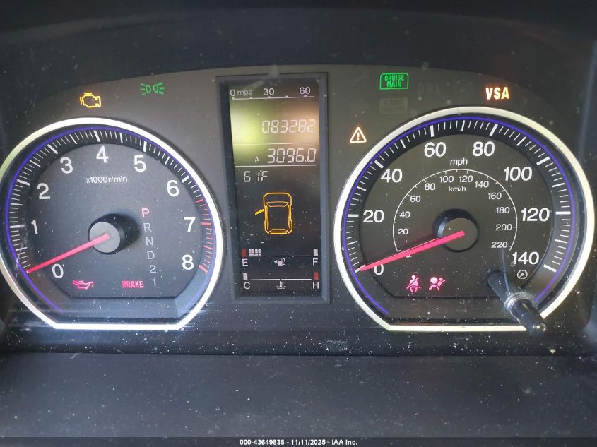 2009 Honda Cr-V Ex-L VIN: 5J6RE48759L056037 Lot: 43649838