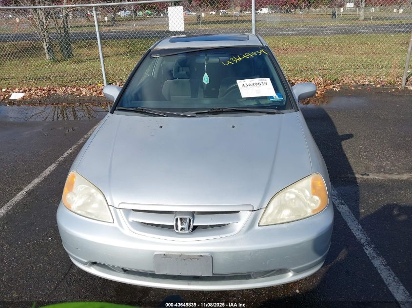 2003 Honda Civic Ex VIN: 1HGEM21943L072990 Lot: 43649839