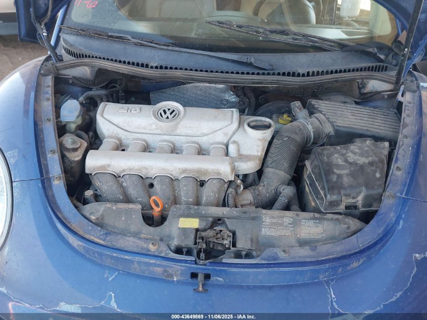 2008 Volkswagen New Beetle Se VIN: 3VWRF31Y58M412254 Lot: 43649869