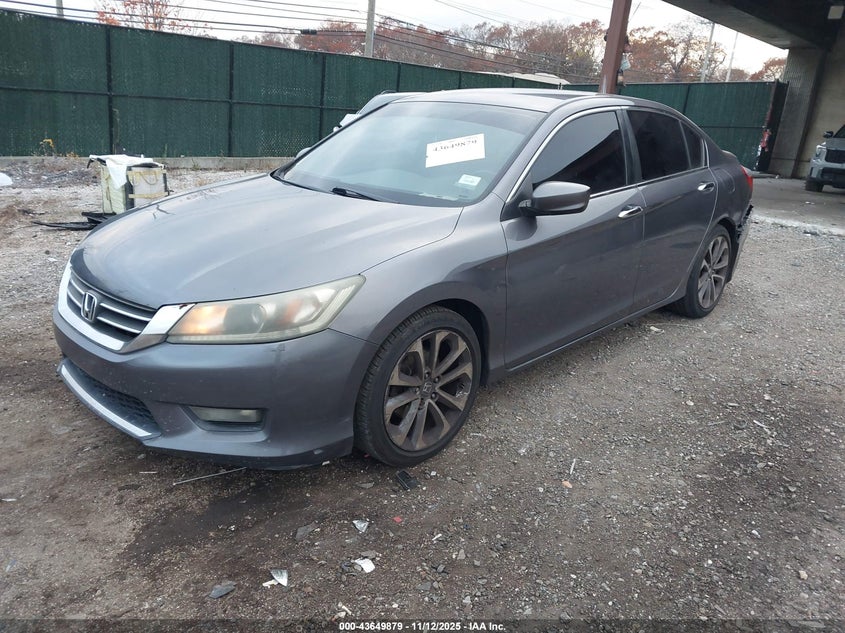 1HGCR2F53EA083766 2014 HONDA ACCORD photo no. 2