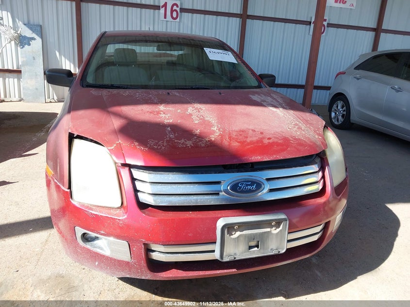 2007 Ford Fusion S VIN: 3FAHP06Z17RZ16850 Lot: 43649902
