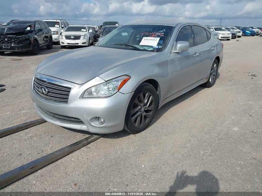 Vin: jn1by1ap1bm324849, lot: 44145125, infiniti m37 20112