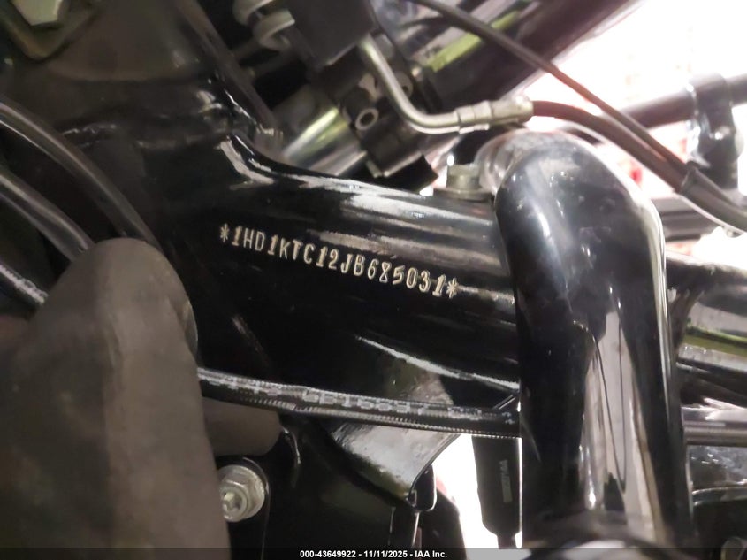 2018 Harley-Davidson Fltrxs Road Glide Special VIN: 1HD1KTC12JB685031 Lot: 43649922