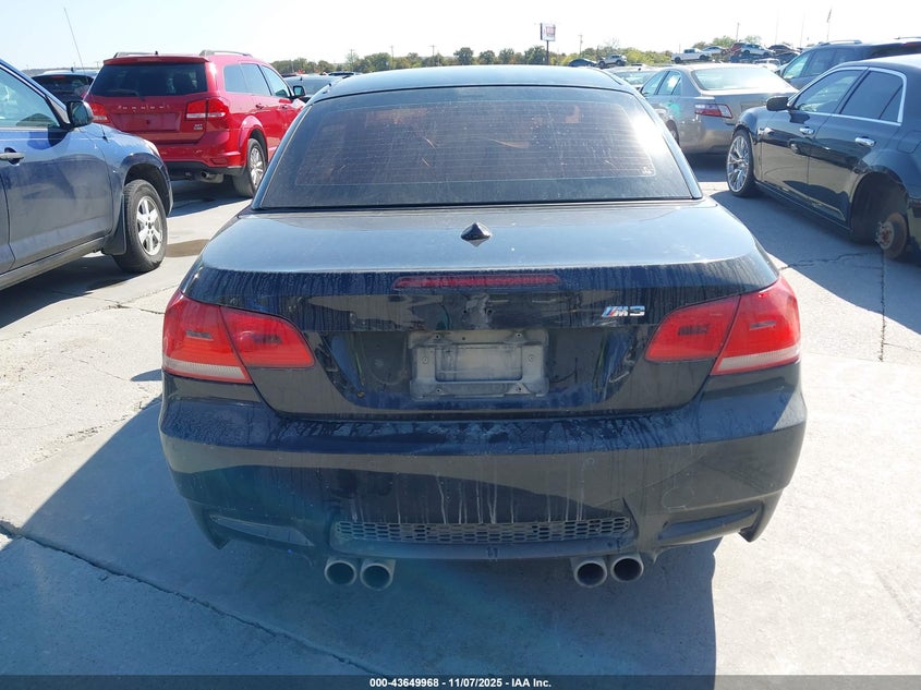 2008 BMW M3 VIN: WBSWL93548P331057 Lot: 43649968