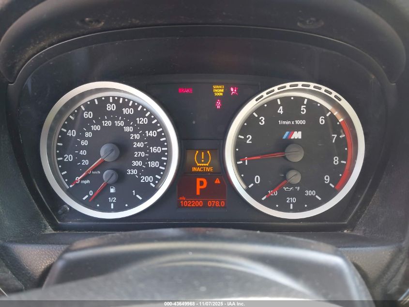 2008 BMW M3 VIN: WBSWL93548P331057 Lot: 43649968