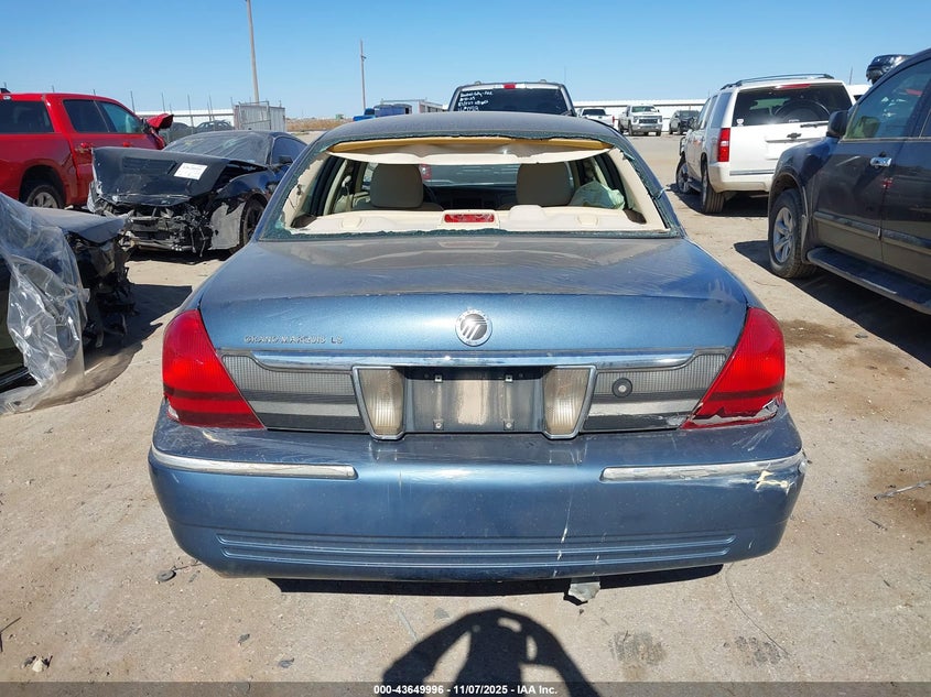 2009 Mercury Grand Marquis Ls (Fleet Only) VIN: 2MEHM75V59X618917 Lot: 43649996