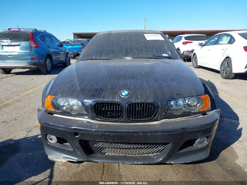 2001 BMW M3 VIN: WBSBL93411JR11221 Lot: 43650009