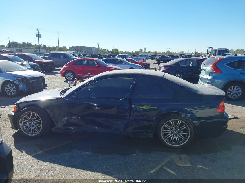 2001 BMW M3 VIN: WBSBL93411JR11221 Lot: 43650009