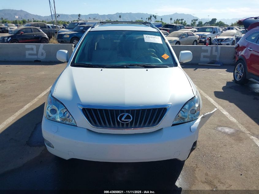 2008 Lexus Rx 350 VIN: JTJGK31U089850002 Lot: 43650021