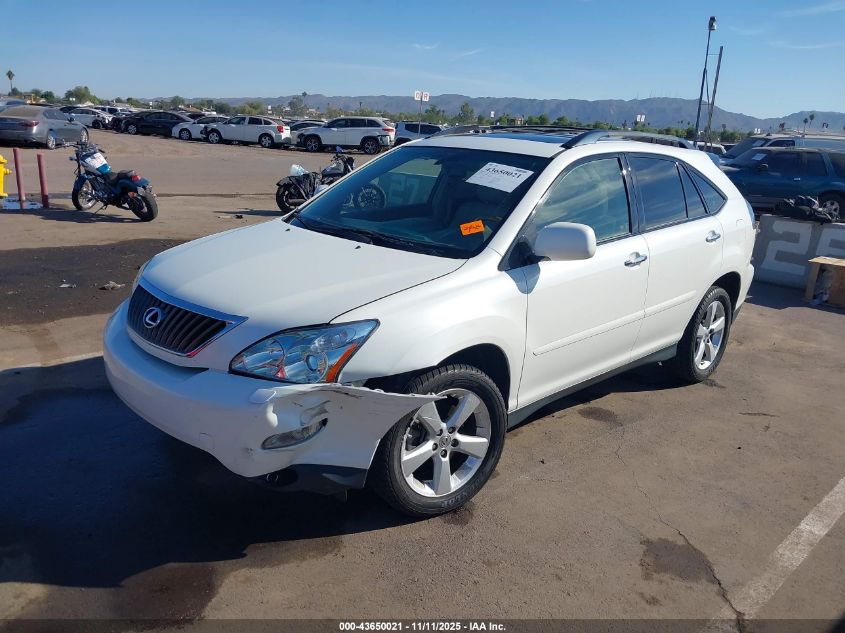 2008 Lexus Rx 350 VIN: JTJGK31U089850002 Lot: 43650021