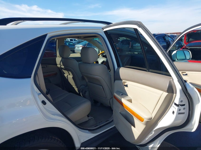 2008 Lexus Rx 350 VIN: JTJGK31U089850002 Lot: 43650021