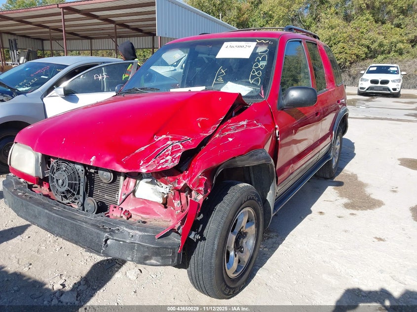 2002 Kia Sportage VIN: KNDJB723025158830 Lot: 43650029