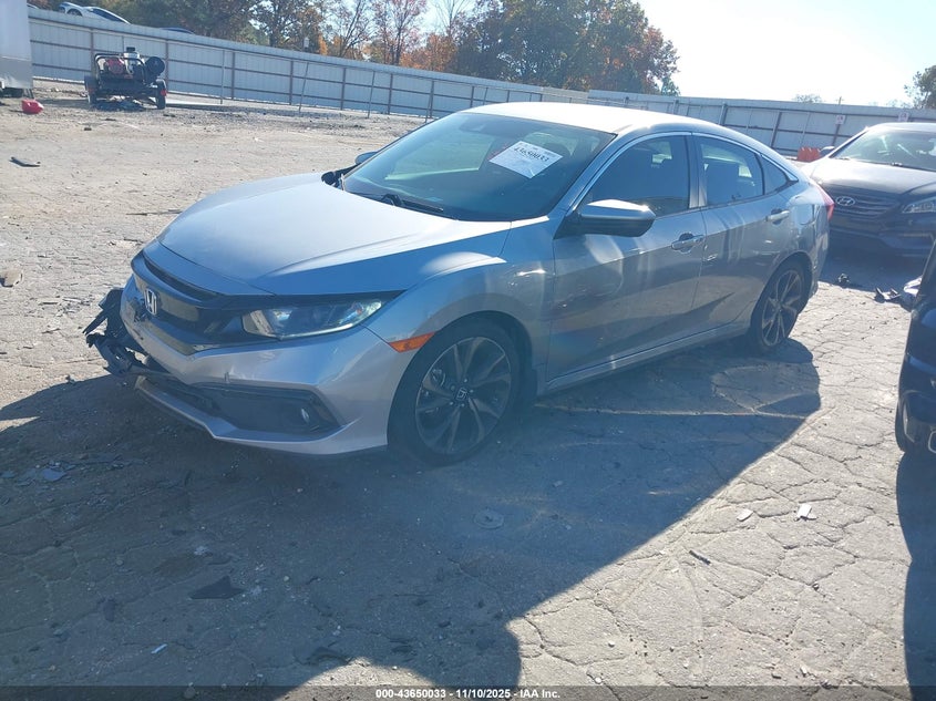 2HGFC2F80LH523109 2020 HONDA CIVIC photo no. 2