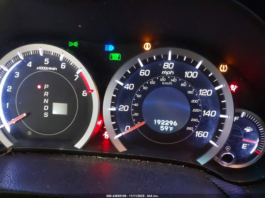 2010 Acura Tsx 2.4 VIN: JH4CU2F69AC034087 Lot: 43650109