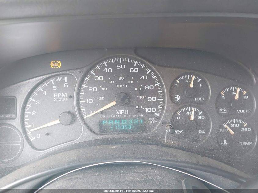 2002 Chevrolet Silverado 1500 Ls VIN: 1GCEK19V82E281362 Lot: 43650111