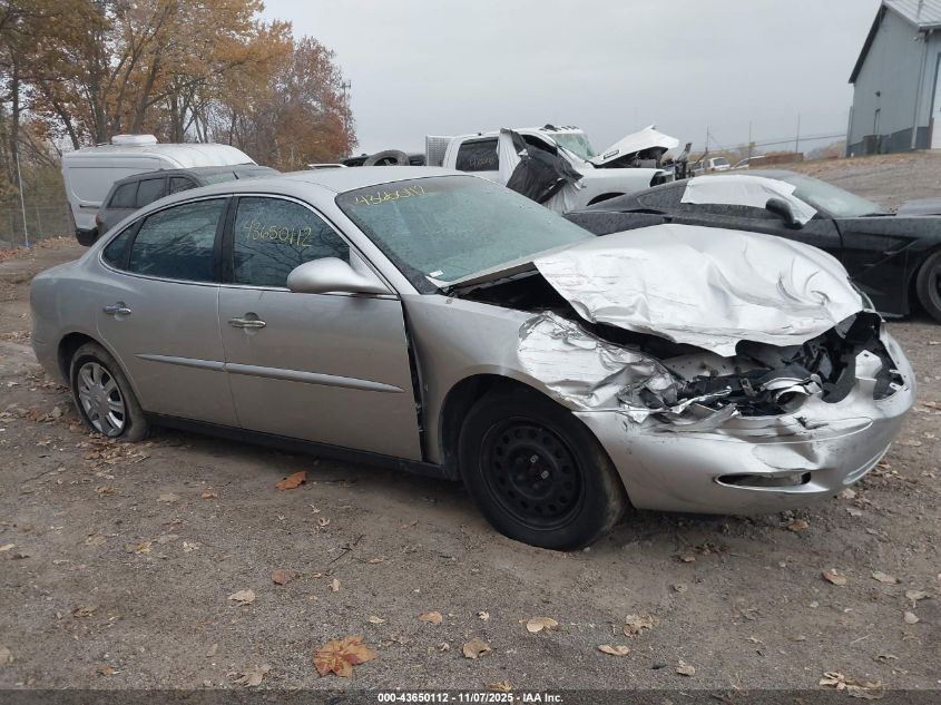 2006 Buick Lacrosse Cx VIN: 2G4WC582861227126 Lot: 43650112