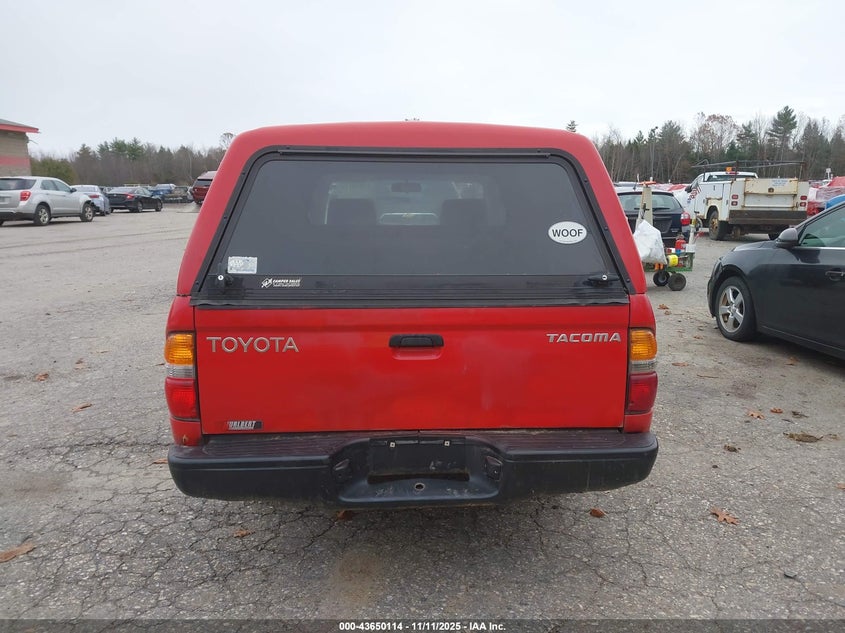 5TENL42N41Z862278 2001 TOYOTA TACOMA photo no. 15