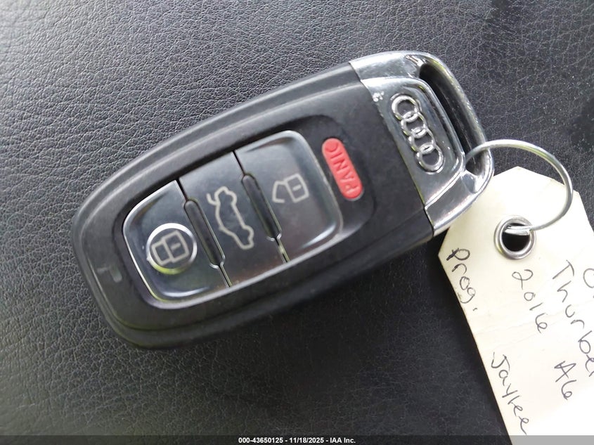 2016 Audi A6 2.0T Premium Plus VIN: WAUGFAFC7GN056094 Lot: 43650125