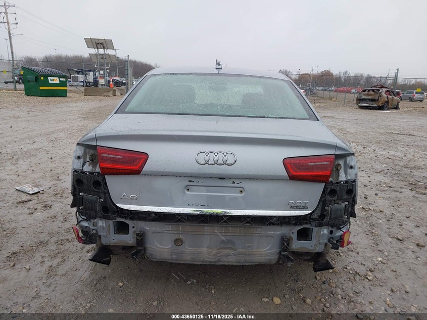 2016 Audi A6 2.0T Premium Plus VIN: WAUGFAFC7GN056094 Lot: 43650125